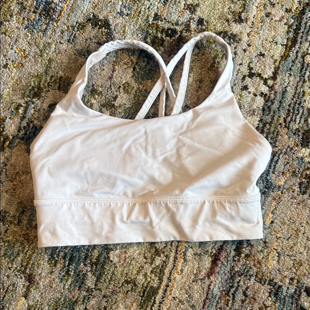 Lululemon Athletica Light Gray Sports Bra